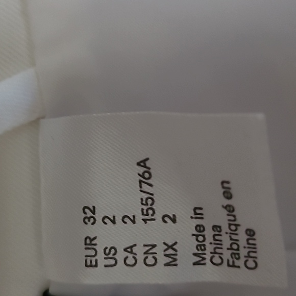 DIVIDED H&M white blazer/ size US 2 - Picture 10 of 13